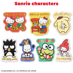 【予約商品】サンリオキャラクターズ レトロデザイン ステッカー(クリア)