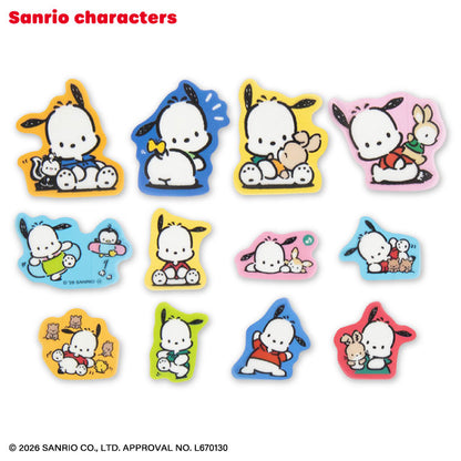【予約商品】サンリオキャラクターズ レトロデザイン フレークステッカー