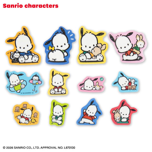 【予約商品】サンリオキャラクターズ レトロデザイン フレークステッカー