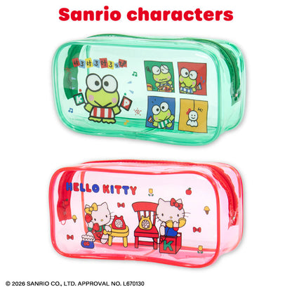 【予約商品】サンリオキャラクターズ レトロデザイン クリアペンケース
