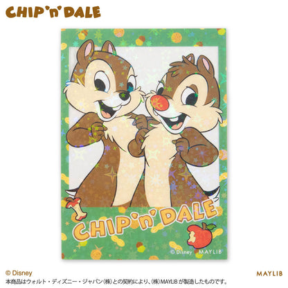 【予約商品】チップ＆デール ステッカー(クリア)