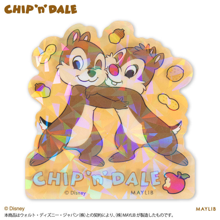【予約商品】チップ＆デール ステッカー(クリア)