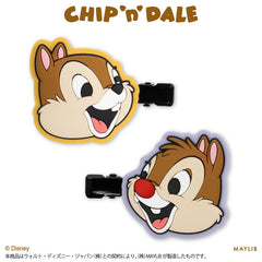 【予約商品】チップ＆デール ラバー前髪クリップ