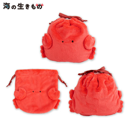 【予約商品】海の生きもの ふわふわ巾着