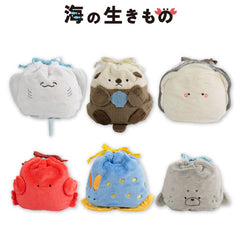 【予約商品】海の生きもの ふわふわ巾着