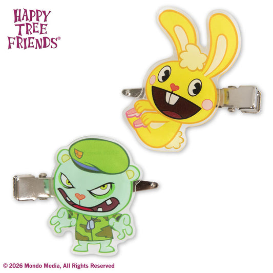 【予約商品】ハッピーツリーフレンズ コラボ アクリル前髪クリップ