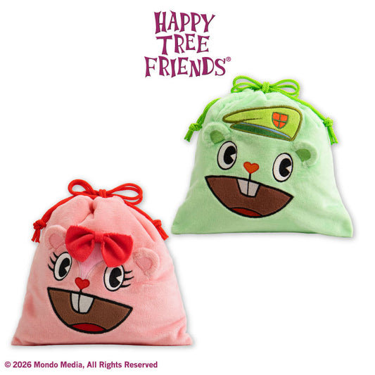 【予約商品】ハッピーツリーフレンズ コラボ ふわふわ巾着