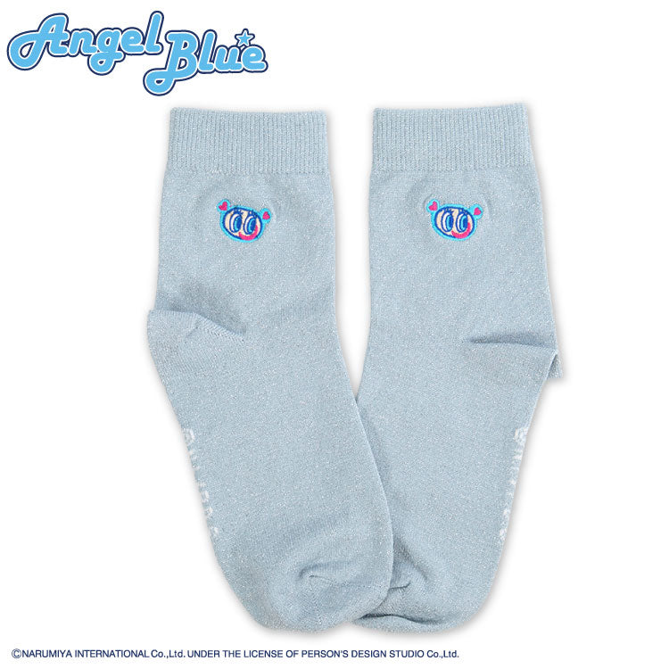 【予約商品】エンジェルブルー コラボ クルーソックス