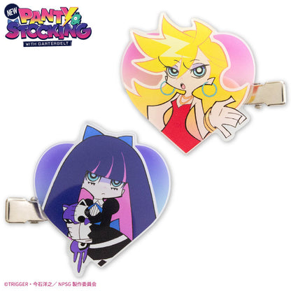 【予約商品】New PANTY ＆ STOCKING with GARTERBELT コラボ アクリル前髪クリップ