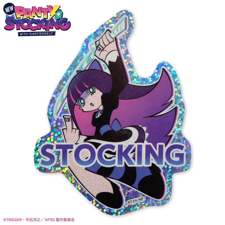 【予約商品】New PANTY ＆ STOCKING with GARTERBELT コラボ ステッカーホログラム