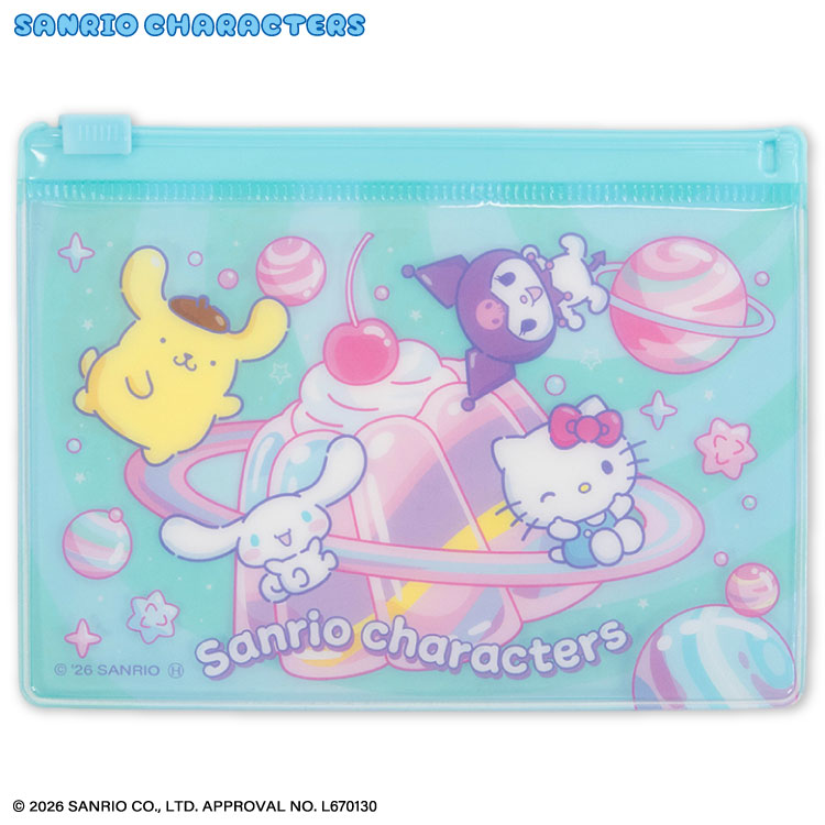 サンリオキャラクターズ フレークステッカー Sweet Planets