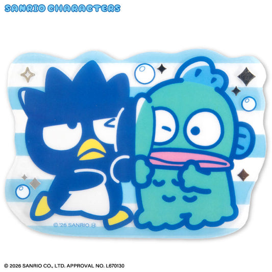 サンリオキャラクターズ ステッカークリア ぷくペタ