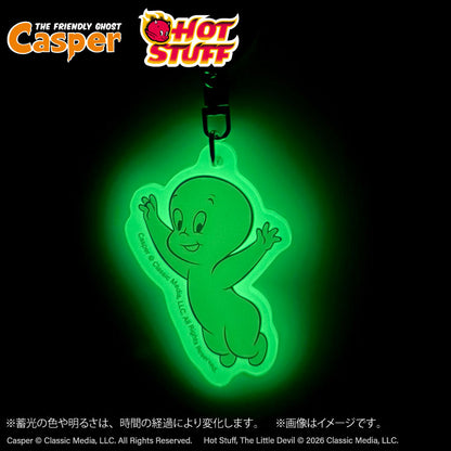 【予約商品】キャスパー/ホットスタッフ コラボ 蓄光アクリルキーホルダー