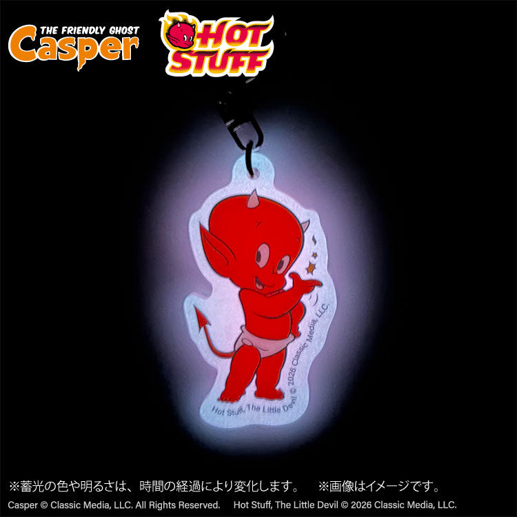 【予約商品】キャスパー/ホットスタッフ コラボ 蓄光アクリルキーホルダー