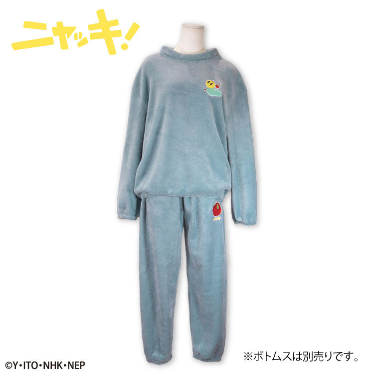 ニャッキ コラボ もこもこルームウェア上