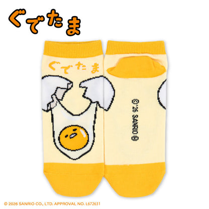 【予約商品】ぐでたま コラボ クルーソックス