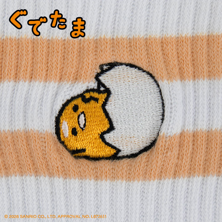 【予約商品】ぐでたま コラボ アンクルソックス