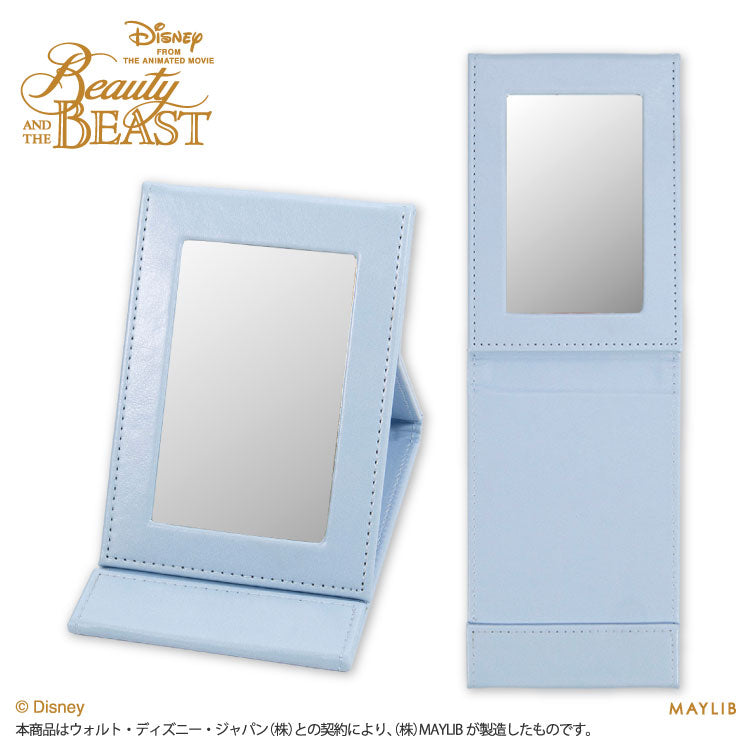【予約商品】美女と野獣 デザイン 折り畳みミラー