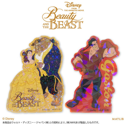 【予約商品】美女と野獣 デザイン ステッカークリア