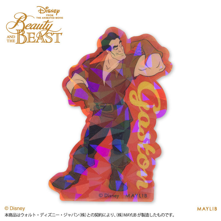 【予約商品】美女と野獣 デザイン ステッカークリア