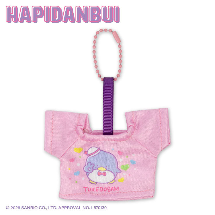 【予約商品】サンリオキャラクターズ はぴだんぶい Ｔシャツキーホルダー