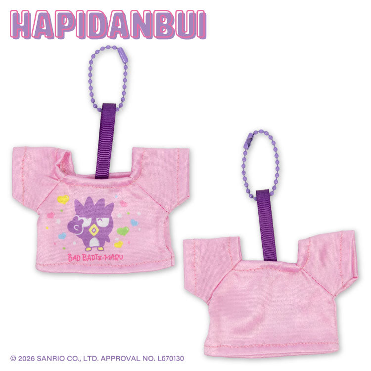 【予約商品】サンリオキャラクターズ はぴだんぶい Ｔシャツキーホルダー