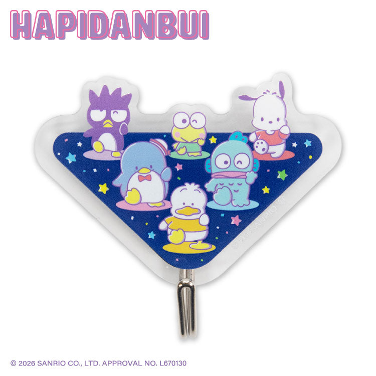 【予約商品】サンリオキャラクターズ はぴだんぶい アクリルフック2P