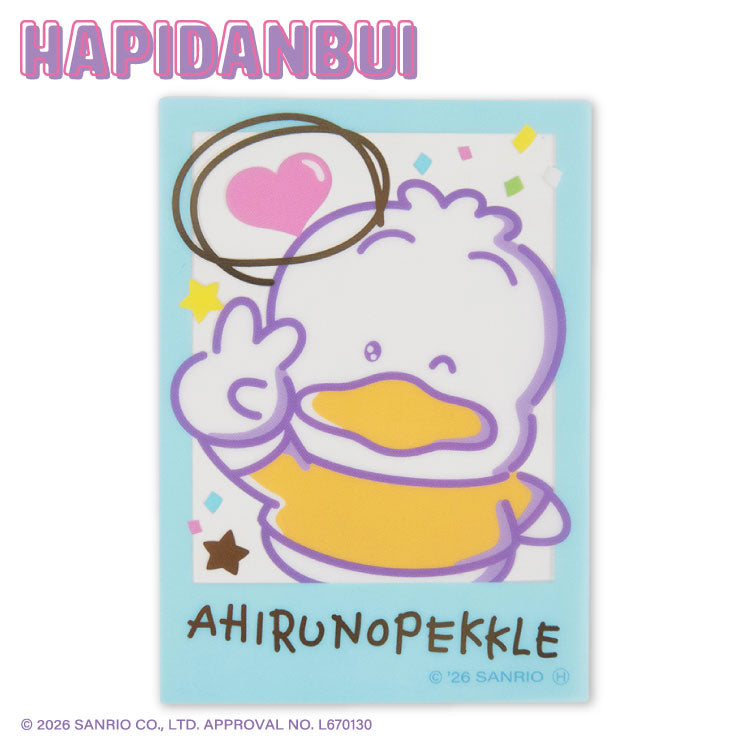 【予約商品】サンリオキャラクターズ はぴだんぶい ステッカークリア