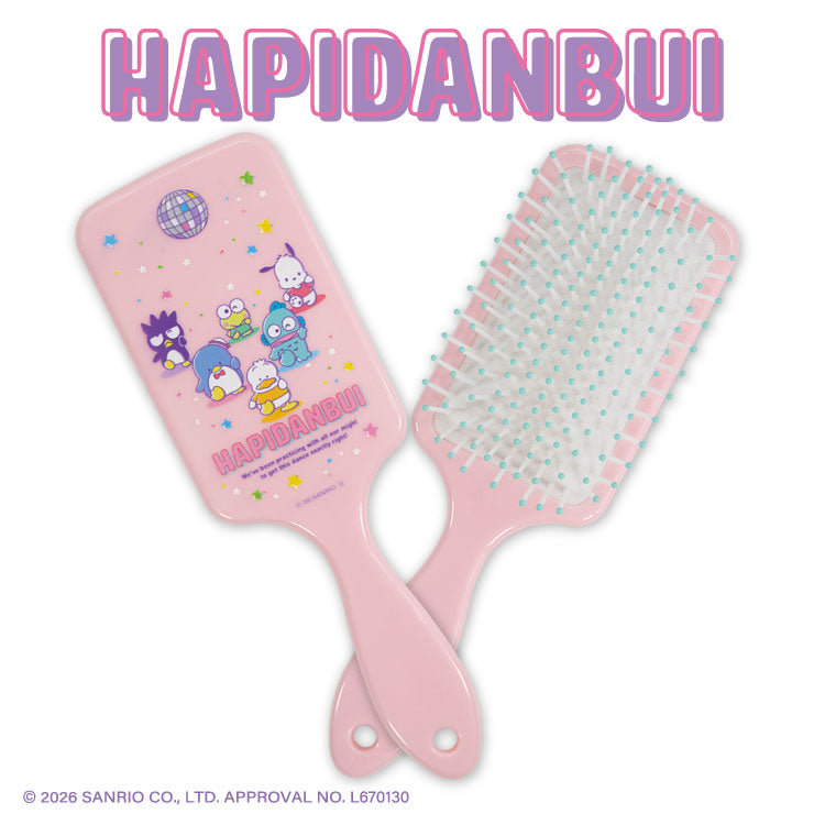 【予約商品】サンリオキャラクターズ はぴだんぶい ヘアブラシ