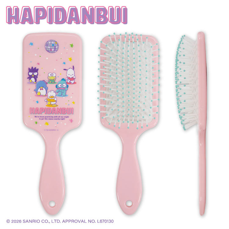 【予約商品】サンリオキャラクターズ はぴだんぶい ヘアブラシ