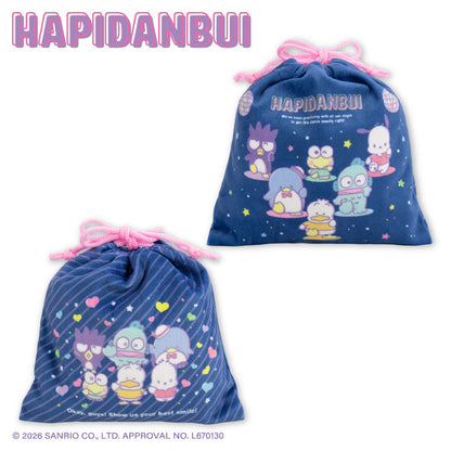 【予約商品】サンリオキャラクターズ はぴだんぶい 巾着