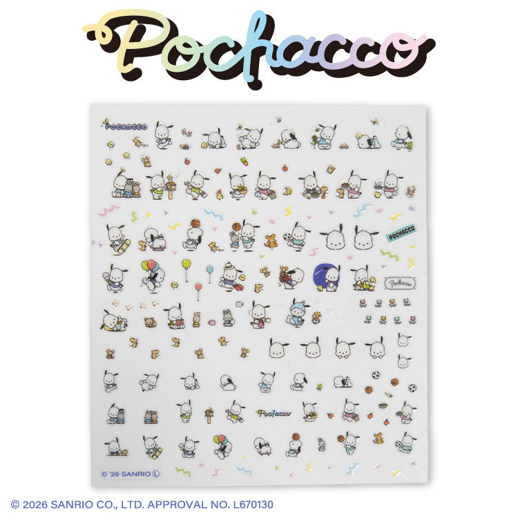 ポチャッコ ネイルパーツシール ポーズコレクション