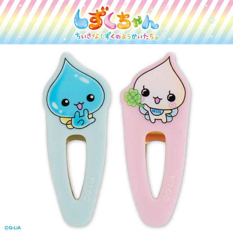 【予約商品】しずくちゃん コラボ ヘアクリップ2P