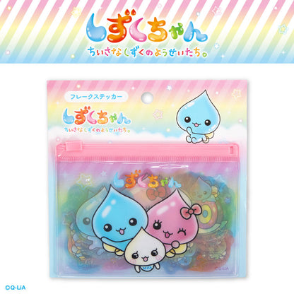 【予約商品】しずくちゃん コラボ フレークステッカー