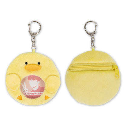 ぬいぐるみ缶バッジホルダー
