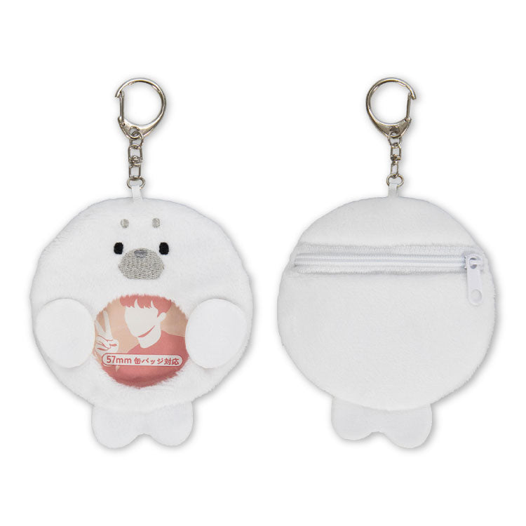 ぬいぐるみ缶バッジホルダー