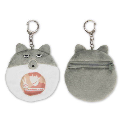 ぬいぐるみ缶バッジホルダー
