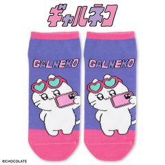 【予約商品】ギャルネコ コラボ アンクルソックス