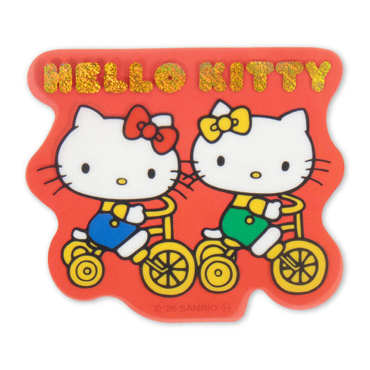 【予約商品】サンリオキャラクターズ レトロデザイン ステッカー(クリア)