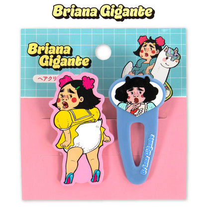 【予約販売】ブリアナ・ギガンテ コラボ ヘアクリップ2P