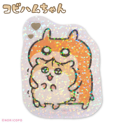 コビハムちゃん コラボ ランダムステッカークリア