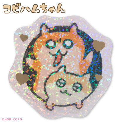 コビハムちゃん コラボ ランダムステッカークリア