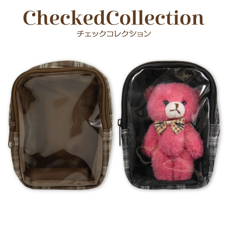 【予約商品】CheckedCollection ぬいポーチ